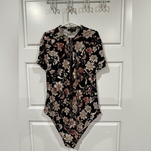 Dynamite Floral Bodysuit
